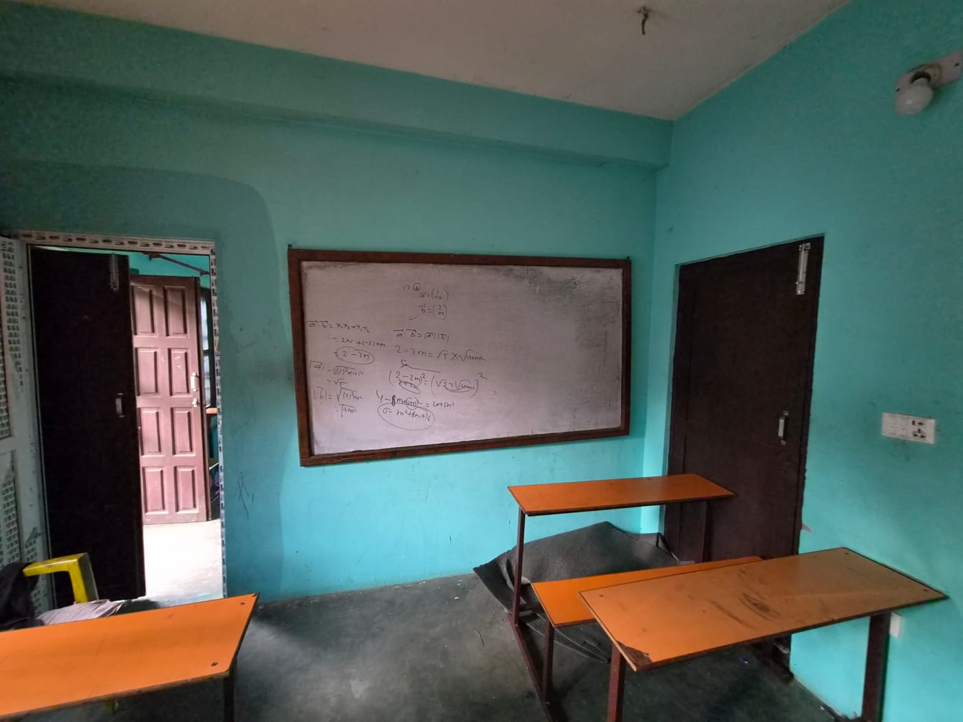 Maths on the board